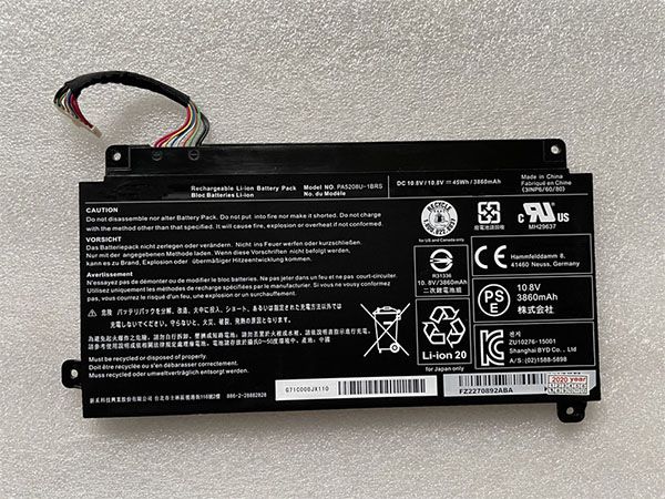 Batería Toshiba PA5208U