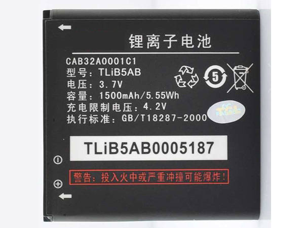 Baterías de móviles TCL TLiB5AB