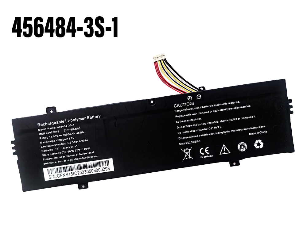Medion 456484-3S-1 bateria 