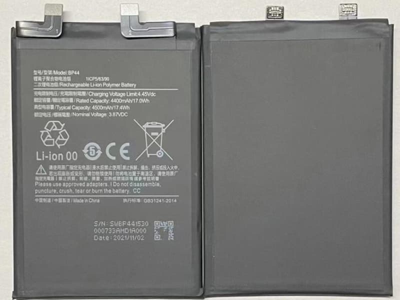 Xiaomi BP44 bateria 