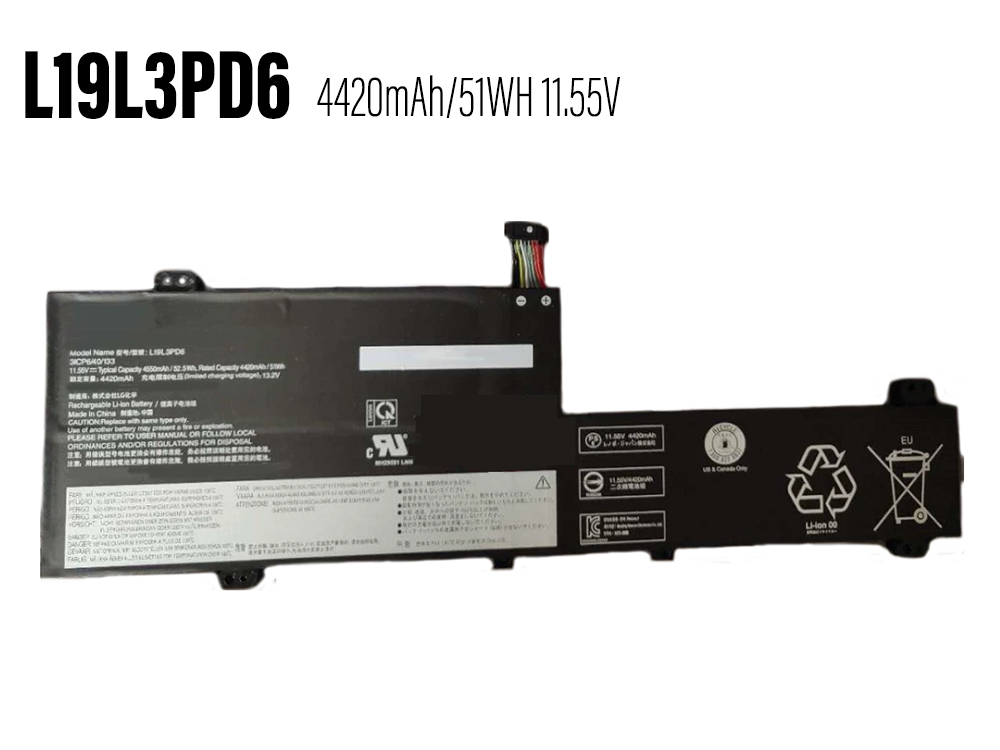 Lenovo L19L3PD6 bateria 