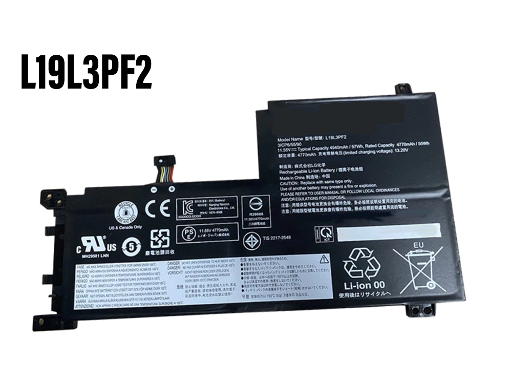 Lenovo L19L3PF2 bateria 