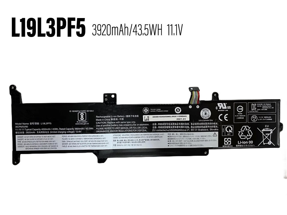 Lenovo L19L3PF5 bateria 