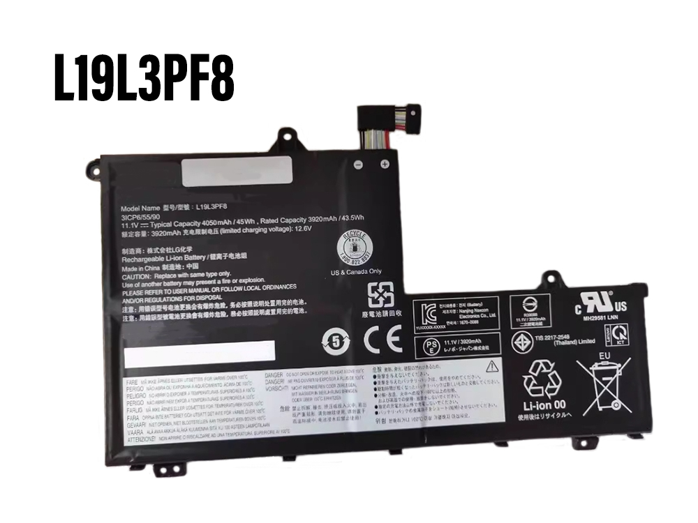 Lenovo L19L3PF8 bateria 