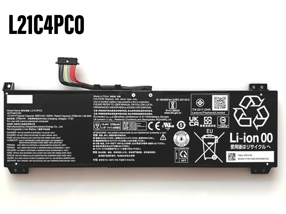 Lenovo L21C4PC0 bateria 