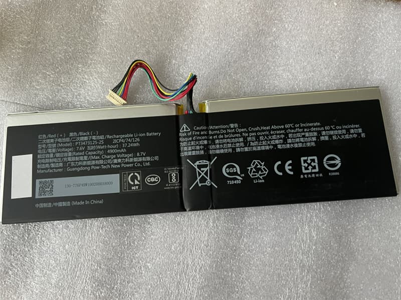 SONY PT3473125-2S bateria 