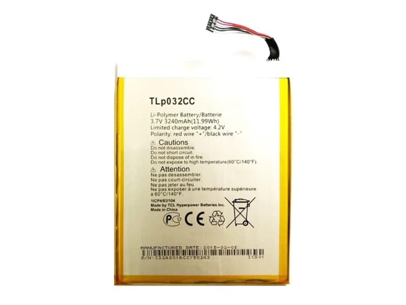 TCL TLp032CC bateria 